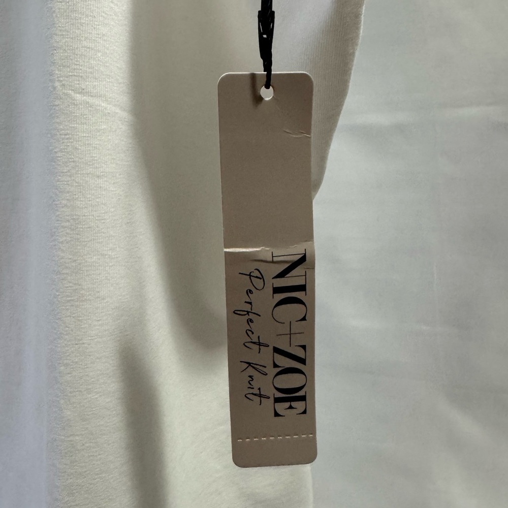 New NIC+ZOE White Women's Tank Top size XXL - Picture 4 of 7